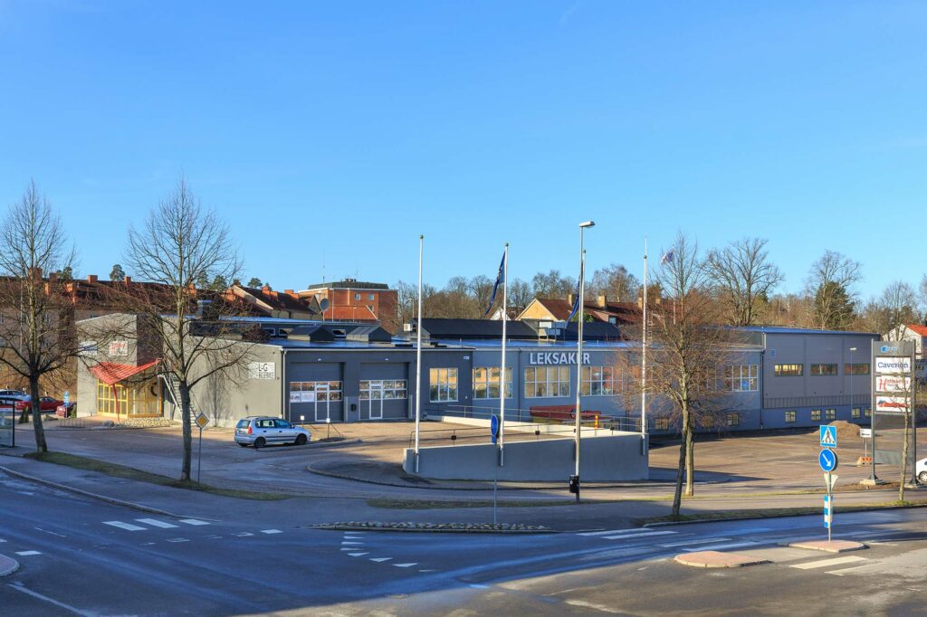 KIABs fastighet på Kungsgatan 10/Margretehillsgatan 3 i Katrineholm.