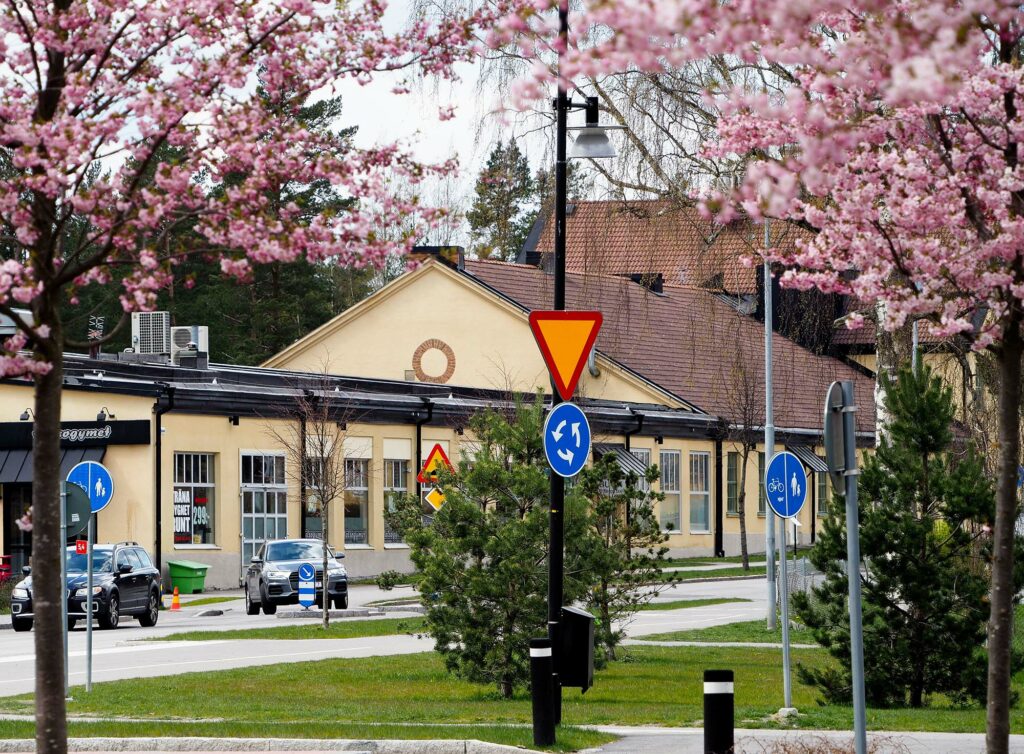 KIABs fastighet på Oppundavägen 62/Friggagatan 5 i Katrineholm.