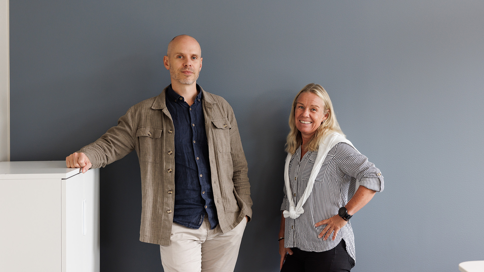 Bild på Magnus Svensson och Helen Sylvefjord.