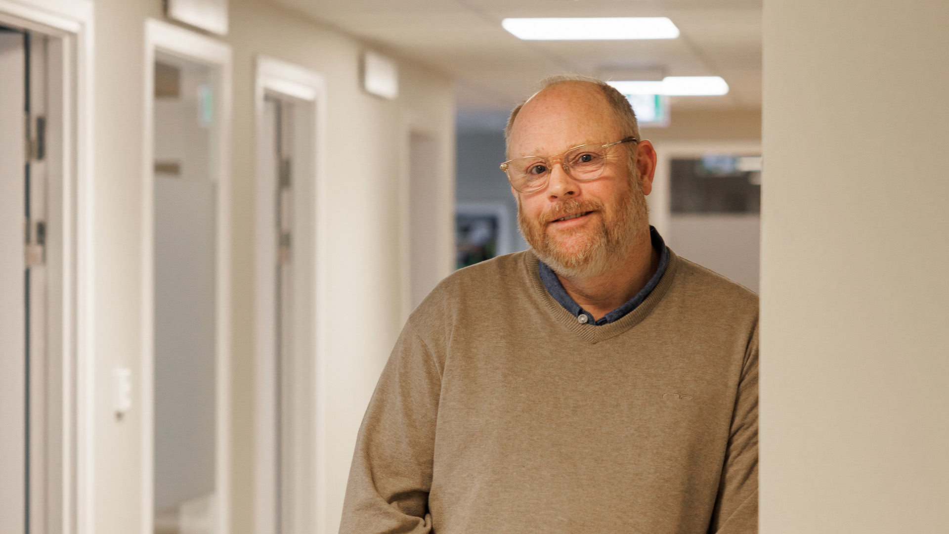Bilden visar Joachim Pettersson som är distriktschef på Billerud i Katrineholm.
